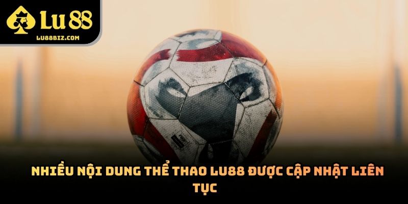 Thể thao Lu88